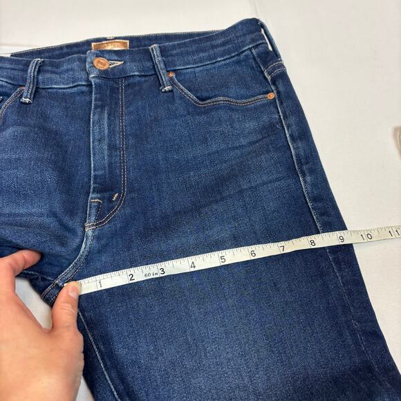 Mother High Waisted Looker Ankle Fray Jeans in Home Movers Women's 27 - Picture 7 of 12